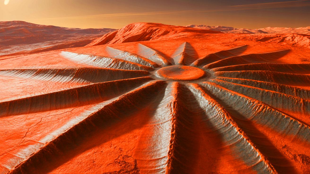 “NASA Just Cracked Mars Spider Mystery”: Scientists Recreate Half-Mile Formations Using Liquid Nitrogen While Carbon Dioxide Sublimation Carves Alien Channels Forever – Rude Baguette